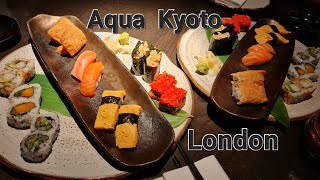 Aqua Kyoto Authentic Japanese Restaurant  one of Londons premier roof top  bars in Regent Street