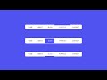 Animated Nav Bar Using HTML CSS | Navigation Bar Animation