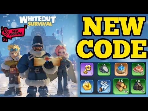 NEWEST WHITEOUT SURVIVAL CODE 2023 WHITEOUT SURVIVAL GIFT CODE END OF 2023 WS CODE
