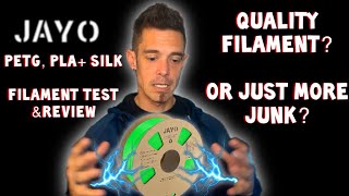 JAYO Filament test | Testing JAYO filaments with orca slicer \u0026 klipper. JAYO 3D printing review