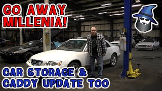 It's back!!! The CAR WIZARD can't rid of this car! Prepping a car for storage \u0026 69 Fleetwood update