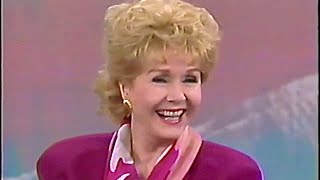 Debbie Reynolds interview with Tom Bergeron on Boston's "People are Talking"--1990