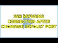 Ubuntu: SSH refusing connection after changing default port (2 Solutions!!)