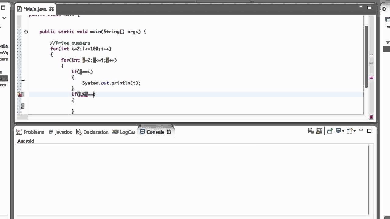 How To Get Prime Numbers In Java - YouTube