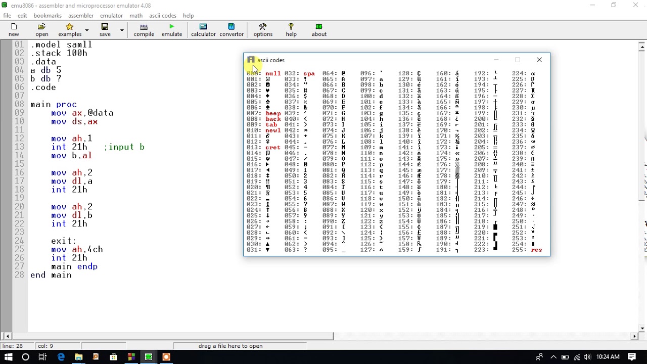 Assembly Language Programming 5 - Variable Declaration In Assembly ...