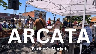 Hippie Town Arcata California Saturday Farmers Market