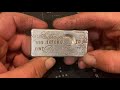 (Rare) cascade refining 10 oz class vintage silver ingot