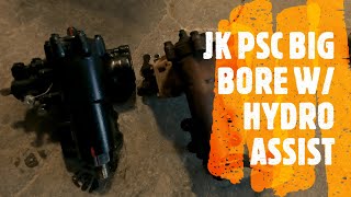 We install a PSC Big Bore hydro assist on a Jeep JKU Rubicon. Part SK293