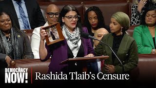 Rep. Rashida Tlaib Calls for Gaza Ceasefire as House Votes to Censure Her