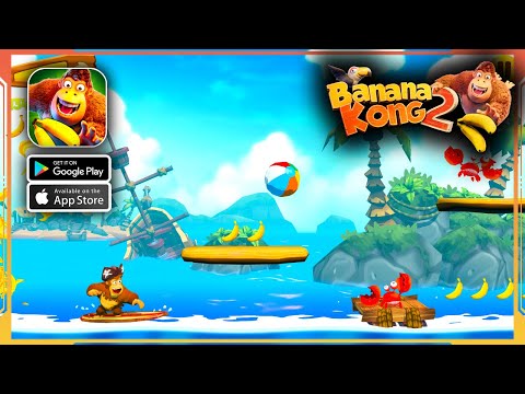 Jugabilidad de Banana Kong 2 (Android, iOS)