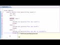Java Programming Tutorial   12   Switch Statement
