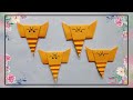 Easy Step By Step Ganesh With Paper Folding | Origami Paper Ganesha | How To Make Easy Paper Ganesha