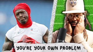 Cam Newton reacts to Kadarius Toney's Social Media RANT... "This is why you're in trouble"