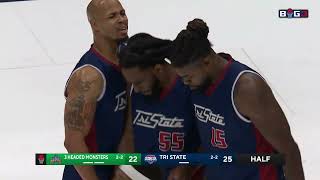 2024 BIG3 Week 5 Highlights | Tri State vs. 3 Headed Monsters | Kevin Murphy \u0026 Brandon Moss drop 29