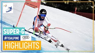 Gut-Behrami triumphs on her home soil | Women's Super G | Crans Montana | FIS Alpine