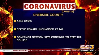Riverside County reports 92 new coronavirus cases, 58 recoveries