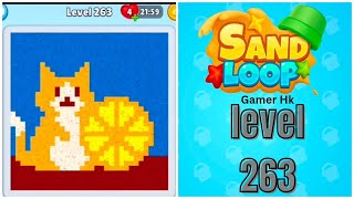 Sand loop level 263 Walkthrough Solution