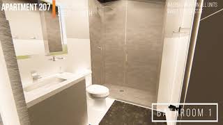 Knowlton Luxury Residences | Unit #207: 2 Bed & 2 Bath