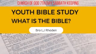 CHURCH OF GOD 7th DAY Sabbath Keeping Youth Bible Study 23. 2.23