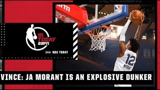 Vince Carter breaks down why Ja Morant is such an explosive dunker | NBA Today