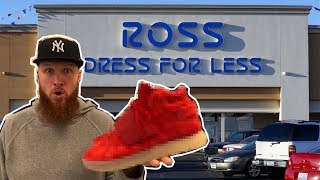 I FOUND FAKE YEEZY RED OCTOBERS AT ROSS! SEARCHING FOR LIMITED SNEAKERS!