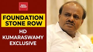 Language War Erupts In Karnataka: Former CM HD Kumaraswamy Exclusive Over Foundation Stone