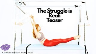 The Struggle is Real: Teaser on the Cadillac | Online Pilates Classes