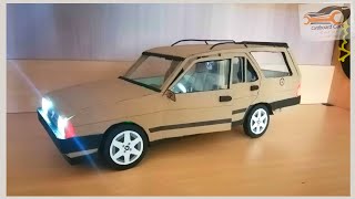 🔥 Kartondan Tofaş Kartal Yapımı 🔥 How to make cardboard car //Kartondan Araba