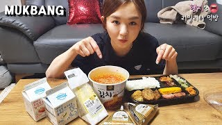 리얼먹방:) 햄지's 편의점 최애템ㅣKorean Convenience Store FoodㅣREAL SOUNDㅣASMR MUKBANGㅣEATING SHOWㅣ