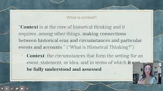 Mini-Lesson: Historical Context