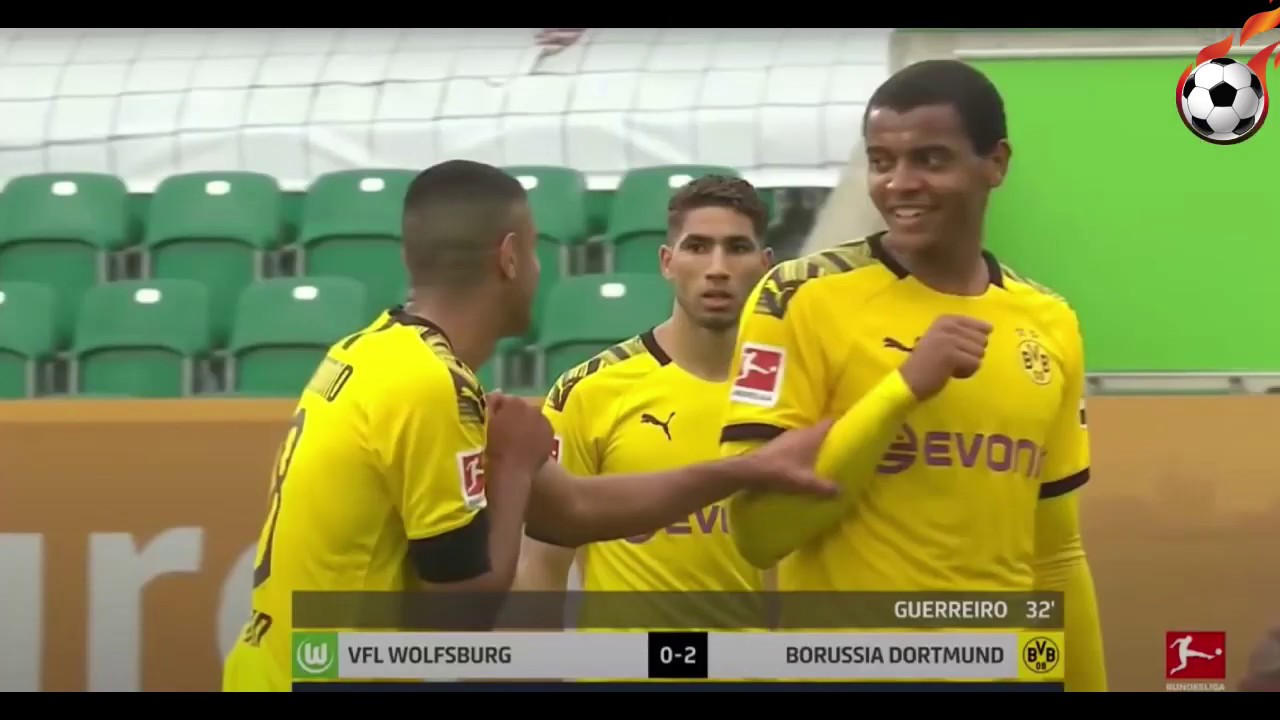 VfL Wolfsburg Vs Borussia Dortmund 0-2 2020 HD | In Pictures - YouTube