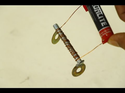 How To Make MAGNET With Battery At Home - YouTube