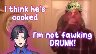 Vanta said that he's not drunk