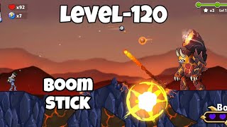 boom stick : bazooka puzzles gameplay level-120  #boomstick #level120 #bastgameplay #mobilegame