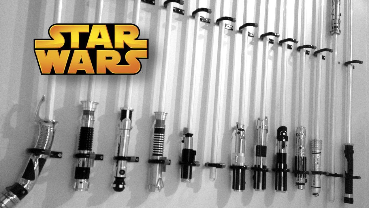 The 'Star Wars' Lightsaber Collection - YouTube