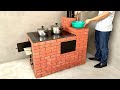 Creative ideas / How to build a wood stove and hot water system