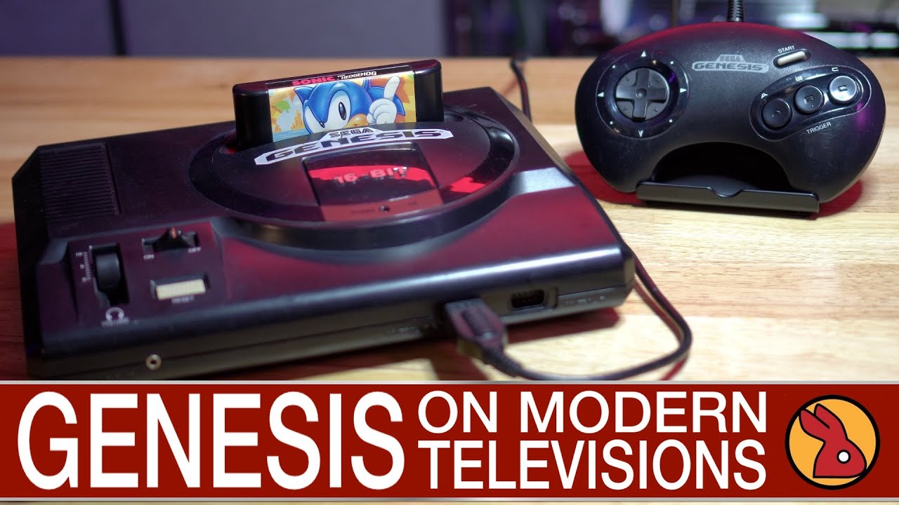 How To Play Sega Genesis Games On Modern Televisions - 4K - YouTube