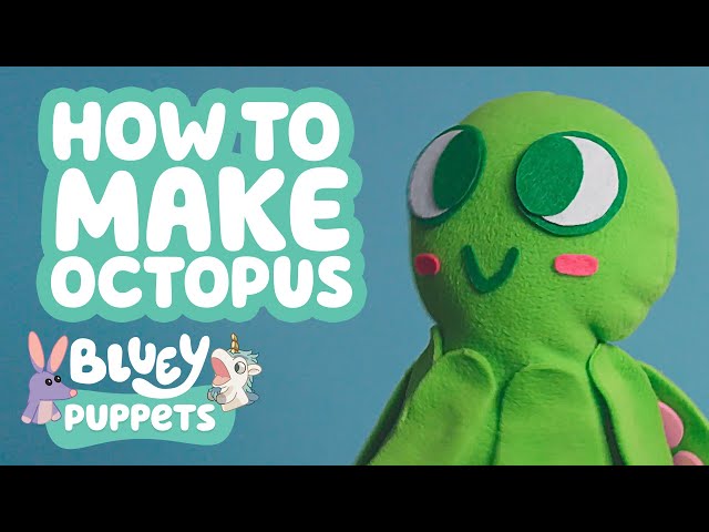 Bluey Puppets How To Make Octopus ёярщёятъ Brand New Series Bluey