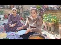 saj pan magic traditional meat and eggplant kofta by village girls 🍆🍖