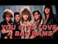 Bon Jovi - You Give Love A Bad Name Piano Tutorial