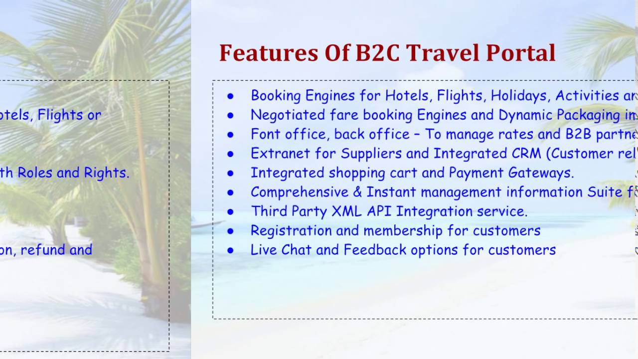 B2B Travel Portal Development | B2B Flight Booking | B2B Travel Company ...