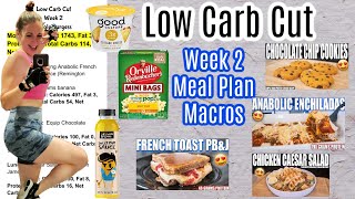 LOW CARB CUT WEEK 2 ANABOLIC MEAL PLAN | NICOLE BURGESS ANABOLIC DIET