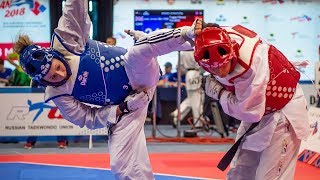 Jade Jones (GBR) vs Tugba Yilmaz (TUR). European Taekwondo Championships Kazan-2018