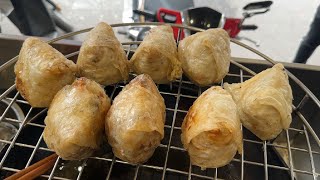 CHẢ NEM CUA BỂ NỔI TIẾNG HẢI PHÒNG, BAO NGON GIÒN VỎ | Viet Nam Food