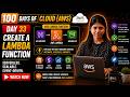 Day 33  Create a Lambda Function 100 Days of Cloud AWS #kodekloud #100dayschallenge #1000subscriber