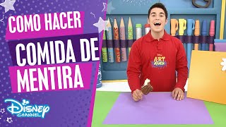 Art Attack: Comida espachurrada | Disney Junior Oficial