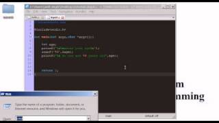 c programming tutorial part2 integer no and getting user input