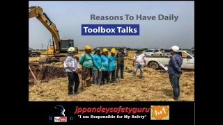 Why we Need TBT (Tool Box Talk) Daily ? #safety , #safetytraining, #jppandeysafetyguru