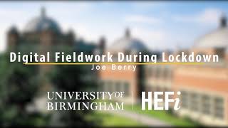 Digital Fieldwork During Lockdown and Beyond