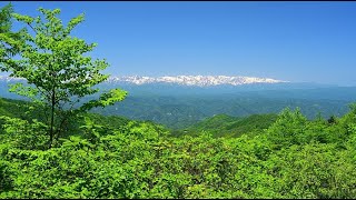 美しき信州の初夏の風景・4K